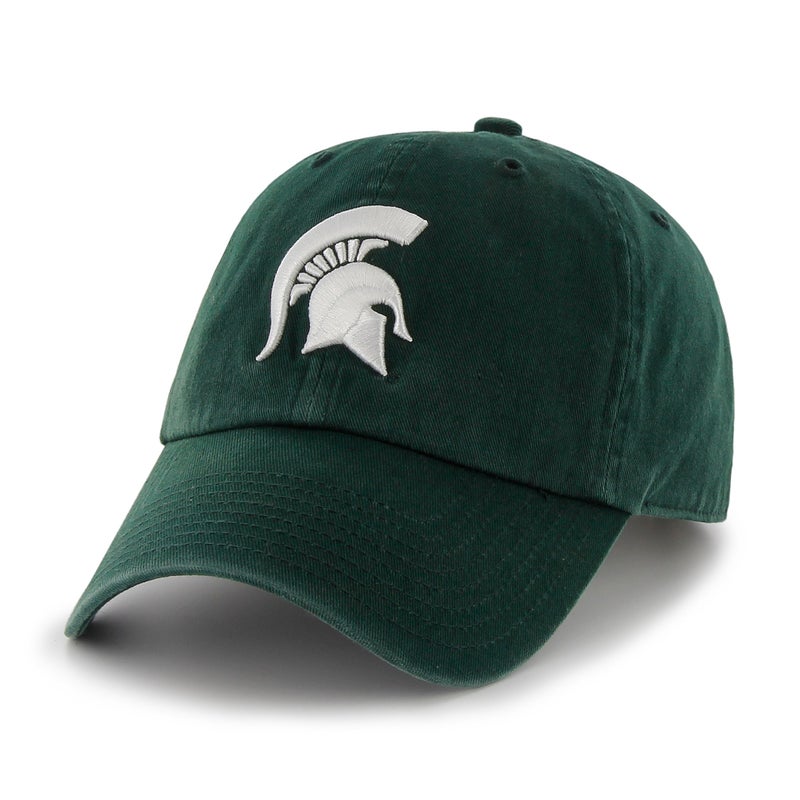 47 NCAA Michigan State Spartans '47 Clean Up Adjustable Hat, Dark Green, One Size - Image 1
